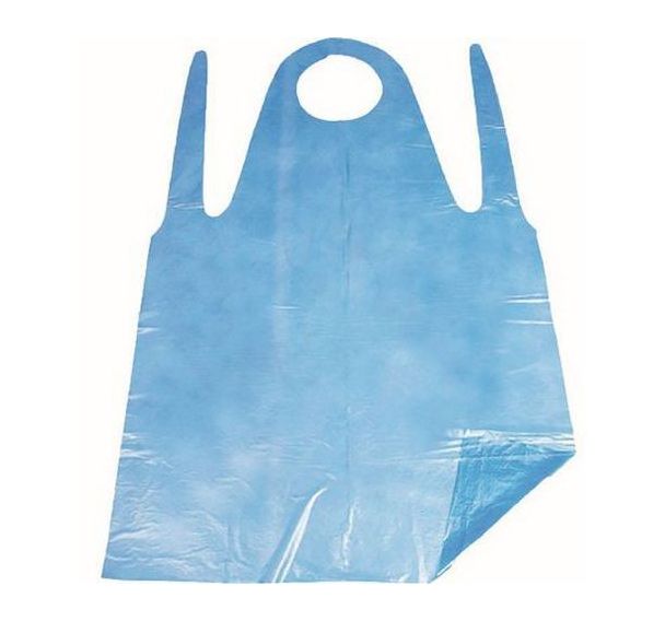 Lot de 100 Tablier de protection à usage unique en liasse détachable