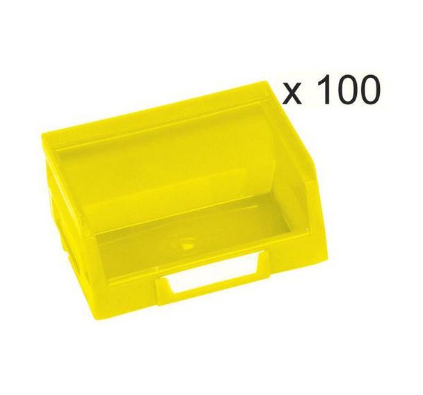 Lot de 100 bacs à bec Kangourou - Longueur 103 mm - 0,4 L - Manutan Expert