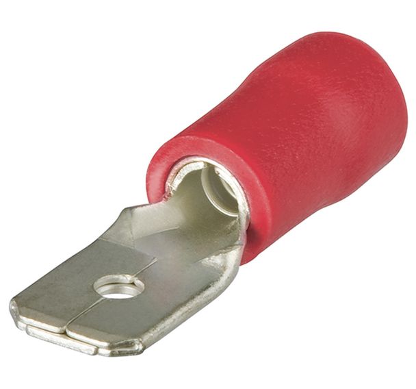 Lot de 100 cosses languette isolées pour câble de 0,5 à 1,0mm² _ 97 99 110