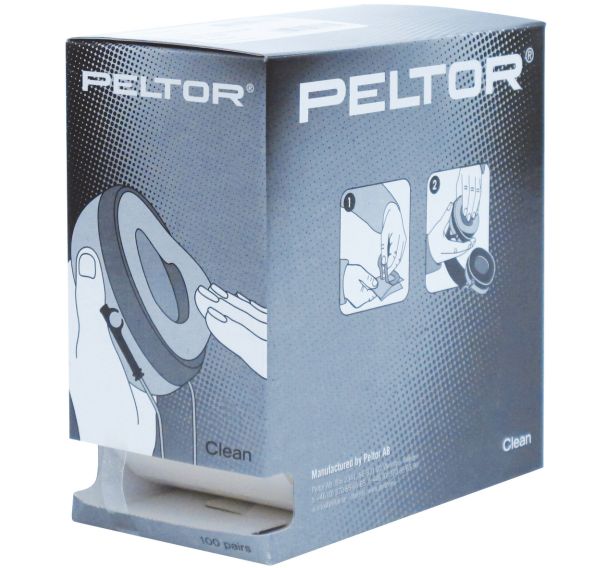 Lot de 100 paires de collerettes de propreté pour casques Peltor