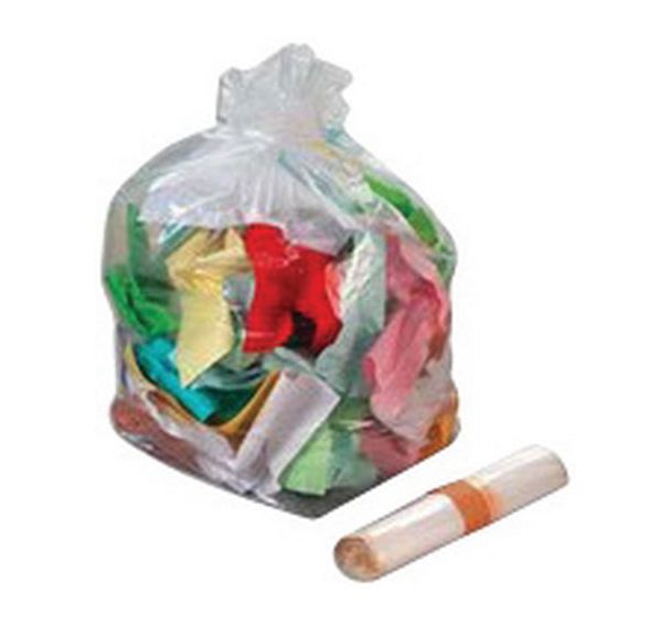 Lot de 100 sacs vigipirate bagy - 110l - transparent