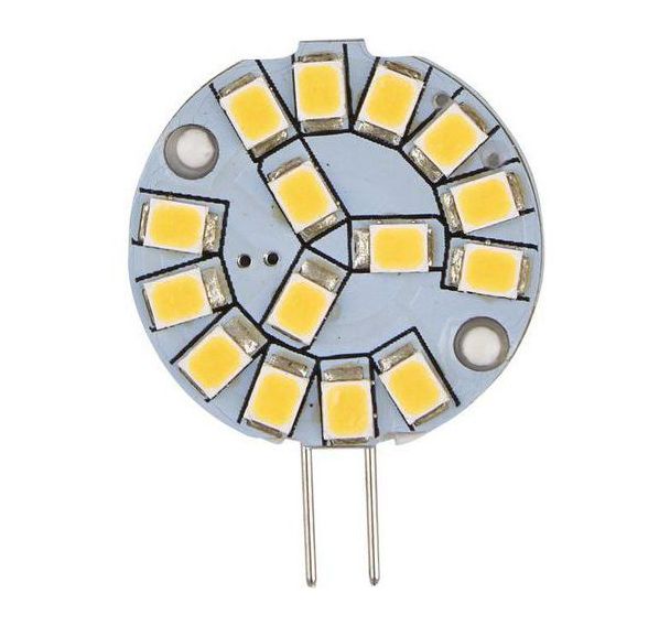Lot de 10 Ampoule LED disque compacte G4 1.8W 24x8