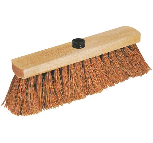 Lot de 10 Balai coco à vis 5 rangs - 29cm