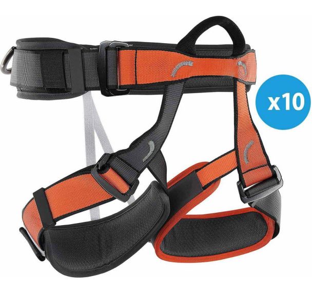 Lot de 10 Baudriers d'escalade - TOPAZ II - Camp