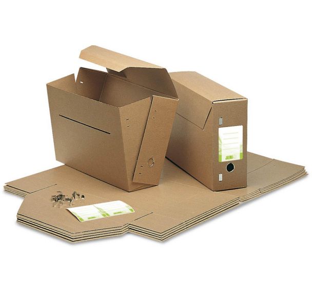 Lot de 10 Boîte d'archives avec JalemaClipex