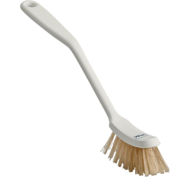 Lot de 10 Brosse pour grill, 290 mm, Dur, Blanc