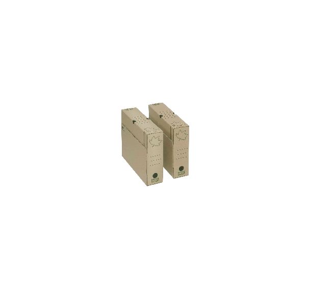 Lot de 10 Caisses archives Nature Line - Marron