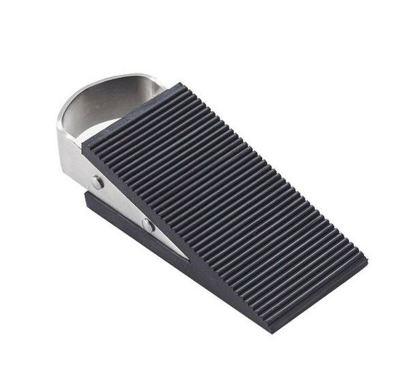 Lot de 10 Cale de porte caoutchouc avec poignée de préhension - Mottez