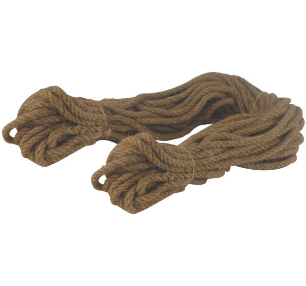 Lot de 10 Chablot de maçon chanvre - Ø11mm - 4m