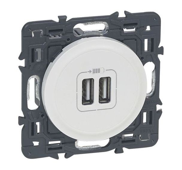 Lot de 10 Chargeur céliane 2 USB pour la charge d'appareils portables