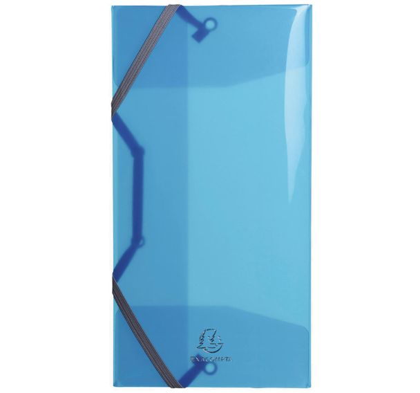 Lot de 10 Chemise 3 rabats à élastiques polypropylène 5/10e IDERAMA - 235x12cm