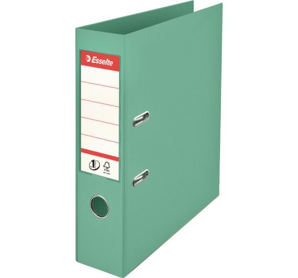 Lot de 10 Classeur à levier n°1 Power- Colour Ice - vert - Esselte
