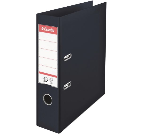 Lot de 10 Classeur n°1 Power Vivida  75 mm - noir - Esselte