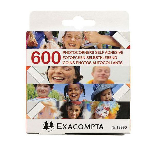 Lot de 10 Coins photos autocollants