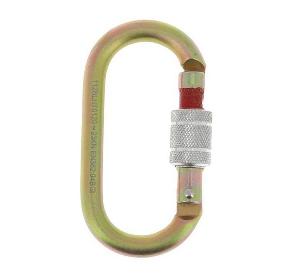 Lot de 10 Connecteur de sécurité en aluminium à fermeture automatique