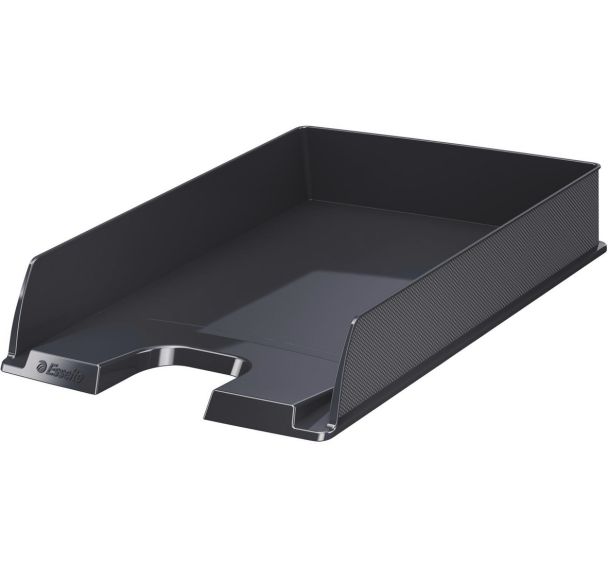 Lot de 10 Corbeille à courrier Esselte Europost VIVIDA noir