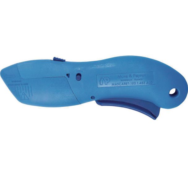 Lot de 10 Couteau Mascaret alimentaire détectable bleu L452A.6