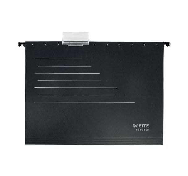 Lot de 10 Dossiers suspendus - noir - Re:Cycle - Leitz