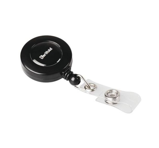 Lot de 10 Enrouleur pour badge avec clip