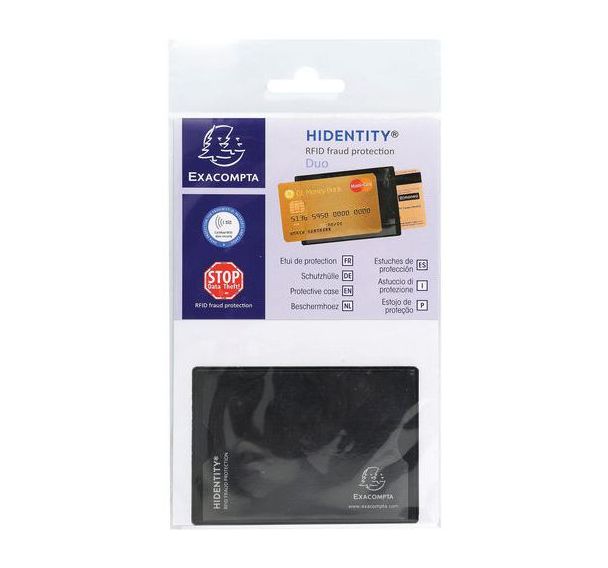 Lot de 10 Etui protection RFID CB Hidentity Duo