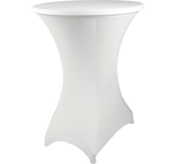 Lot de 10 Housse Onyx, stretch blanc