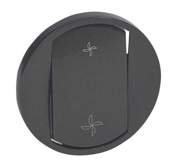 Lot de 10 Interrupteur pour commande VMC graphite