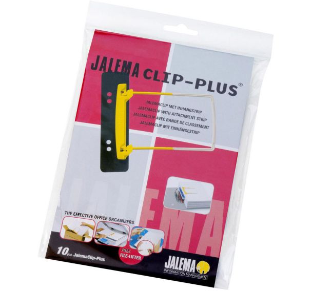 Lot de 10 JalemaClip Plus noir