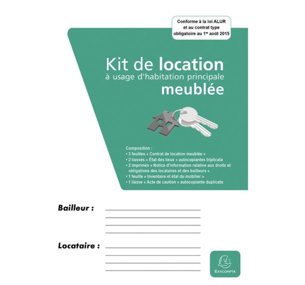 Lot de 10 Kit de location meublée