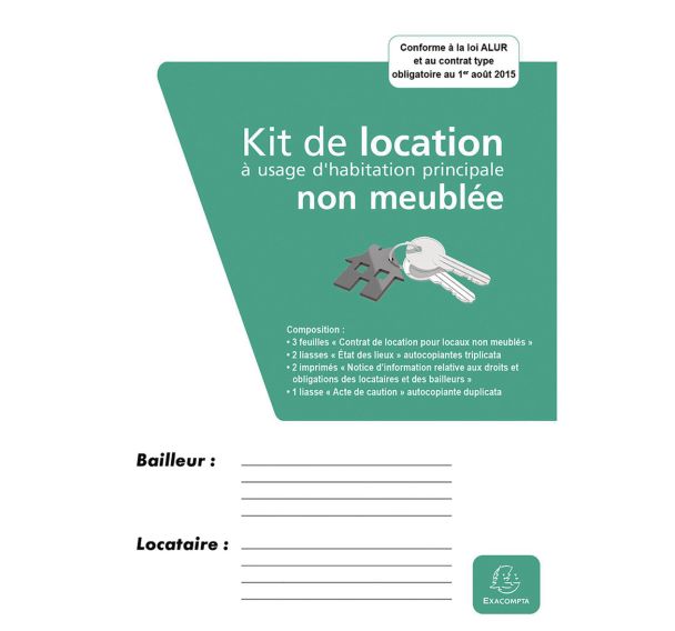 Lot de 10 Kit location non meublée