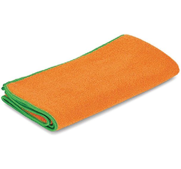 Lot de 10 Lavette en microfibre - orange - Greenspeed