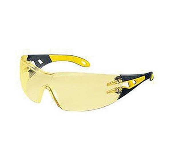 Lot de 10 Lunettes de protection oculaire jaune Excellence Pheos