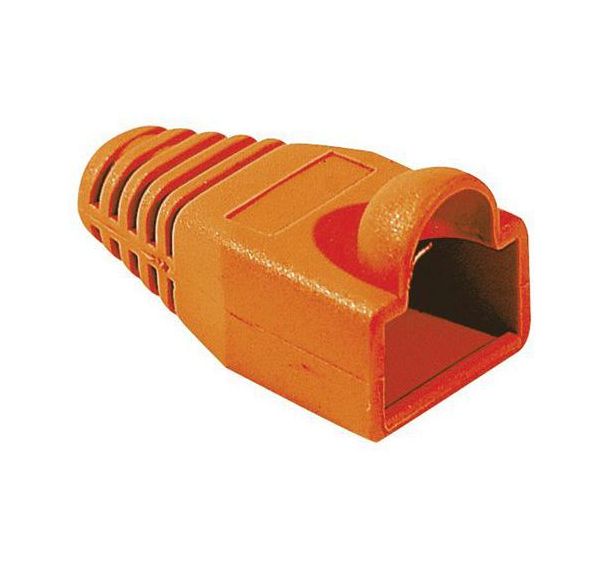 Lot de 10 Manchons orange diamètre 5,5 mm