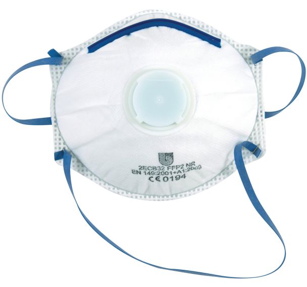 Lot de 10 Masque antipoussière FFP2