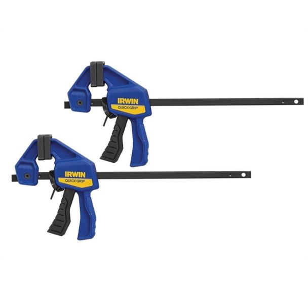 Lot de 10 Micro serre-joint 115 mm - pack de 2