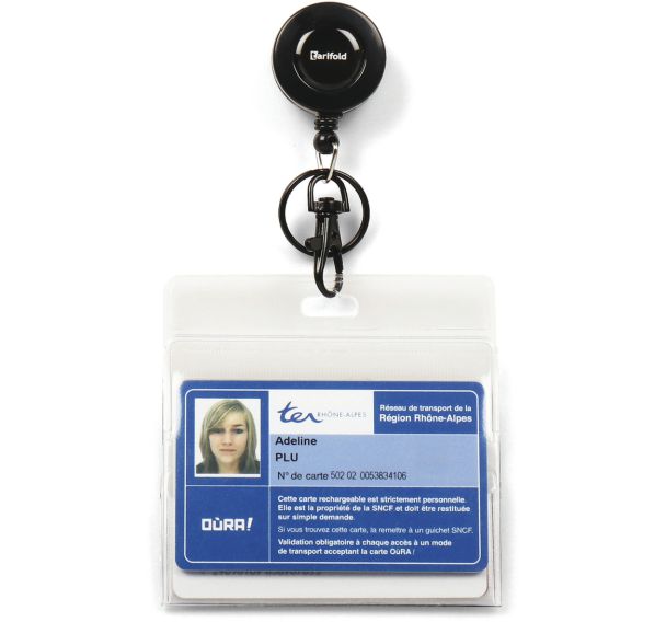 Lot de 10 Multibadge transparent