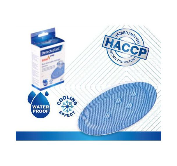 Lot de 10 Pansements hydrogel pour brûlures