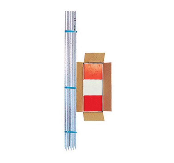Lot de 10 Piquet de chantier K5B Piqueplast® - 1,1m