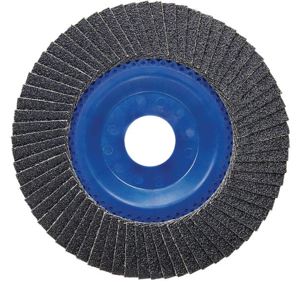 Lot de 10 Plateau à lamelles X551 pour métaux diamètre 115 mm, grain 40, droit