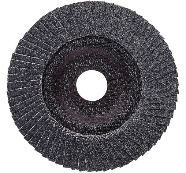 Lot de 10 Plateau à lamelles X571 pour métaux diamètre 180 mm, grain 60, coudé