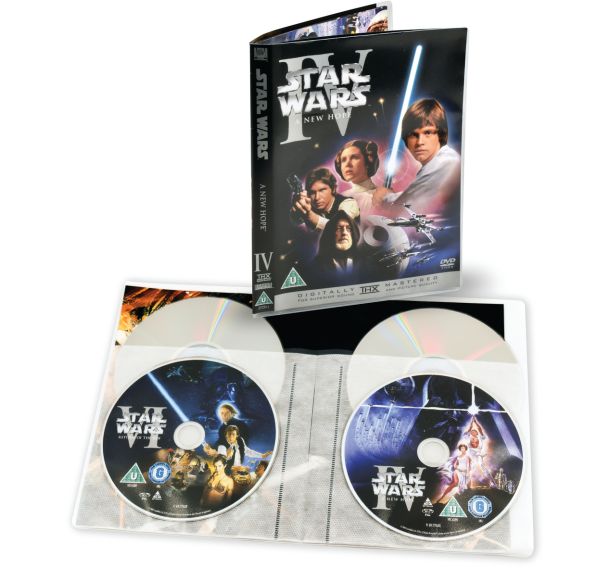 Lot de 10 Pochette DVD avec espace pour la jaquette