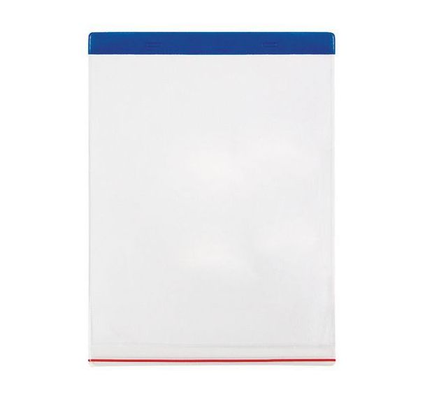 Lot de 10 Pochette pour documents étanche magnétique A4 vertical