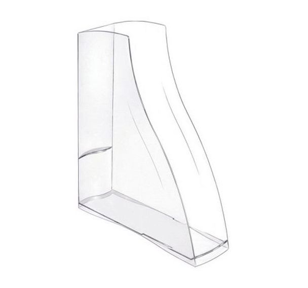 Lot de 10 Porte-revues Isis L/H : 8 x 32.5 cm - Transparent