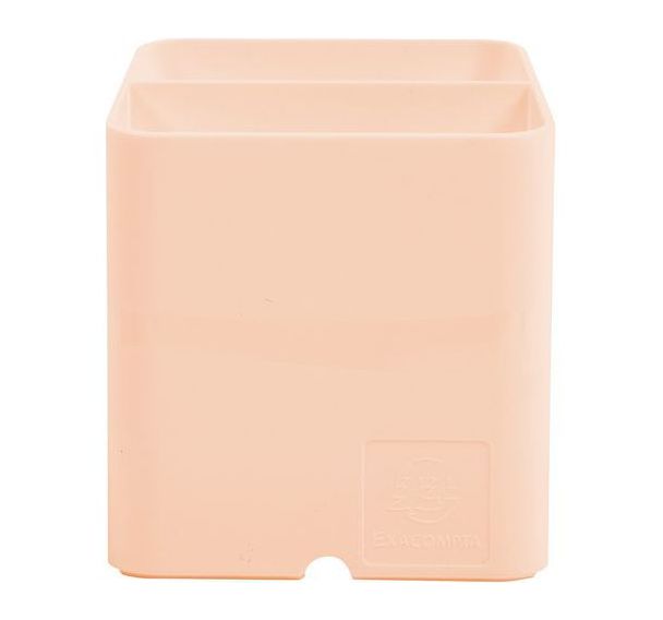 Lot de 10 Pot à crayon pen-cube aquarel corail