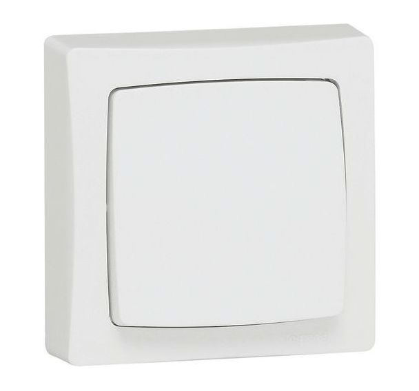 Lot de 10 Poussoir 6 A - 250 V - monobloc
