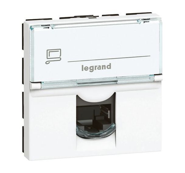Lot de 10 Prise RJ45 C6 FTP 2 M Mosaic
