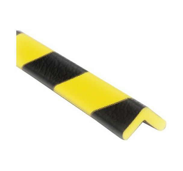 Lot de 10 Profilé de protection Noir/Jaune Type E en 10x1m