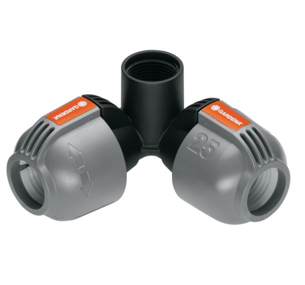 Lot de 10 Raccord d'angle pour arroseur Sprinklersystem de 25 mm