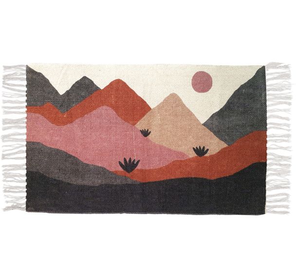 Lot de 10 Tapis de sortie de bain Dune - Coton - 50x80 cm