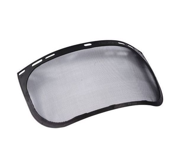 Lot de 10 Visière de protection grillagée en acier inoxydable
