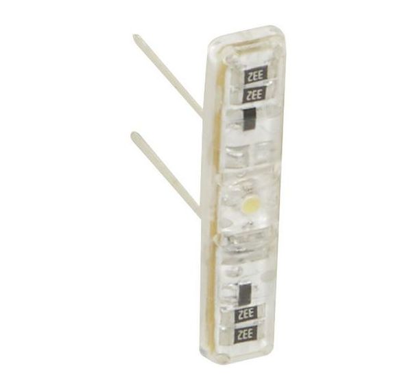Lot de 10 Voyant témoin brochable avec source lumineuse intégrée